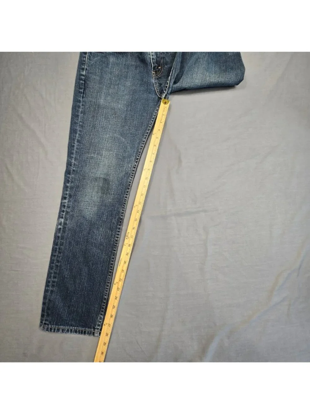 Levis 511 Mens Slim Fit Jeans W32 L30 Blue Distressed Denim Casual Wear